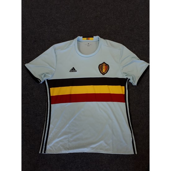 Fussballmannschaft Belgien - Auswärtstrikot blau EM 2016